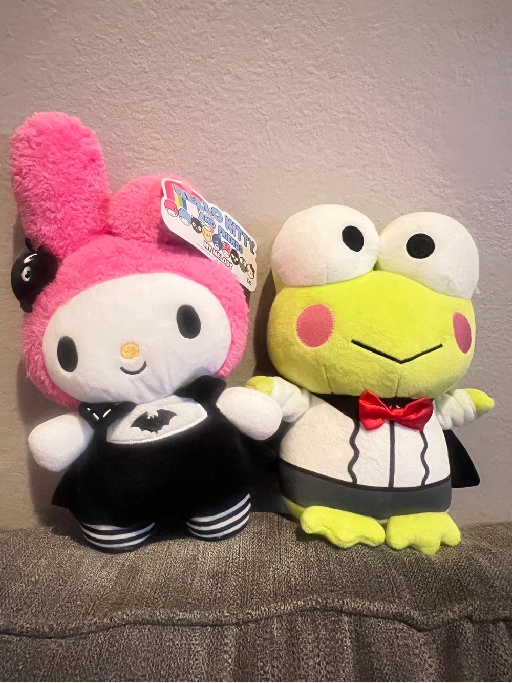Sanrio My Melody and Kerropi Halloween 👻 Plush Set